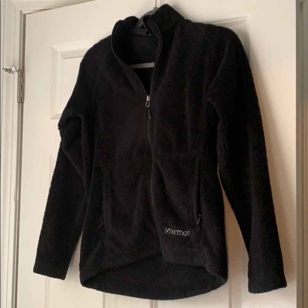 Marmot Black Fleece Jacket